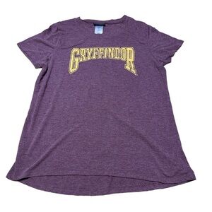 Women’s Harry Potter universal XL gryffyndor house t-shirt burgundy movies